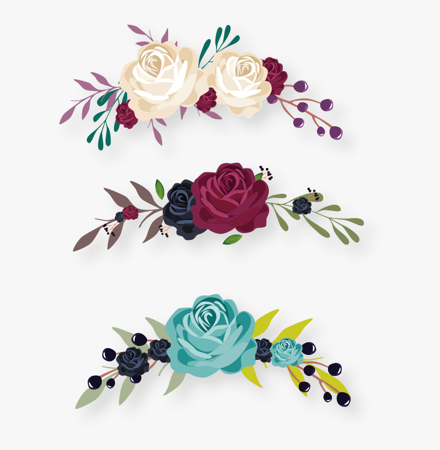 Flower Floral Design Royalty-free Clip Art - Vintage Flor Vetor Png, Transparent Clipart