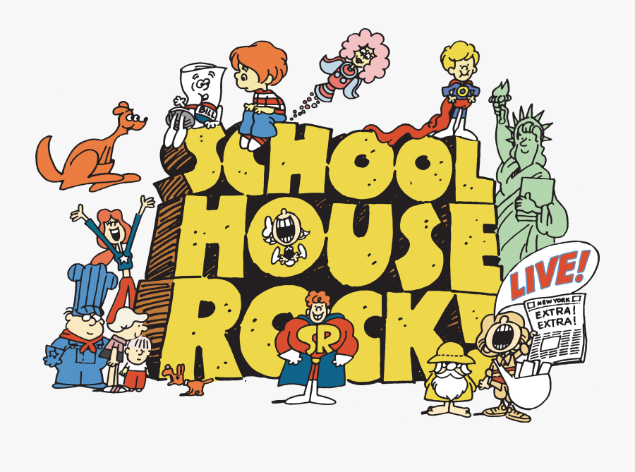 School House Rock Live - Schoolhouse Rock Live Playbill, Transparent Clipart
