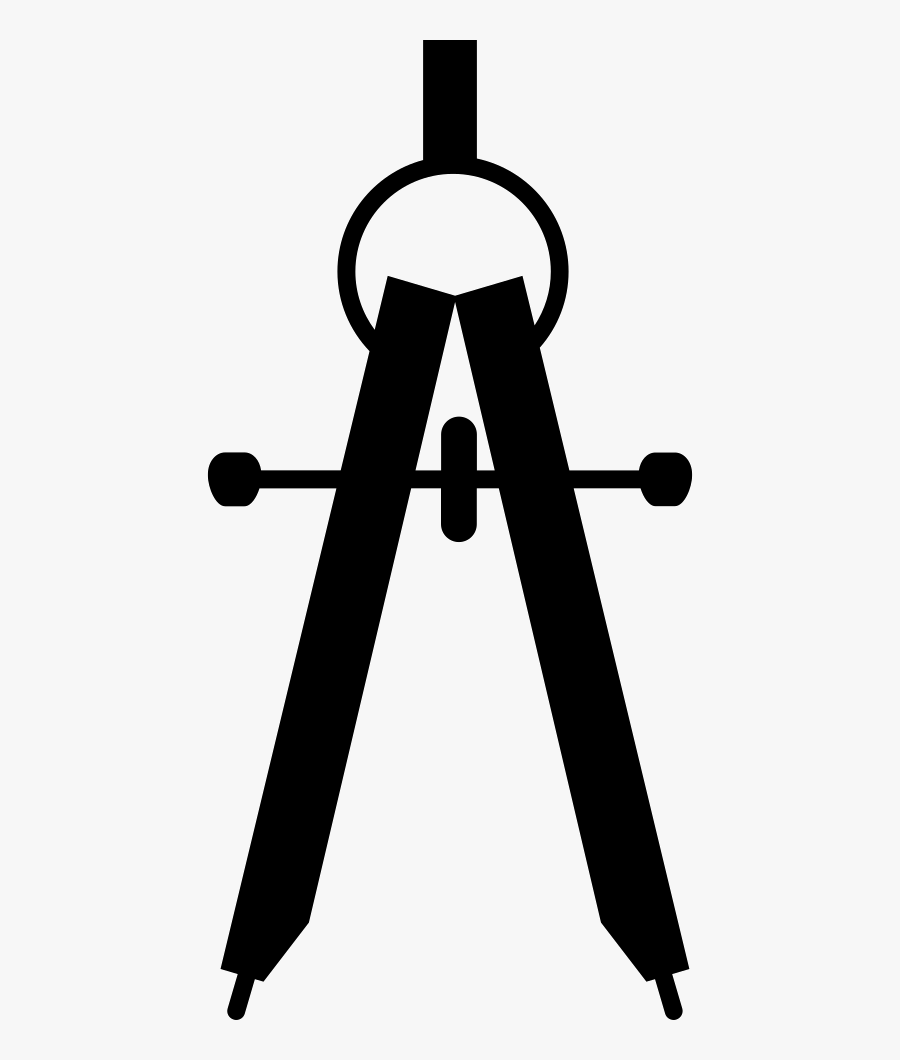 Compass Clipart Engineering - Compass Drawing Tool Png, Transparent Clipart