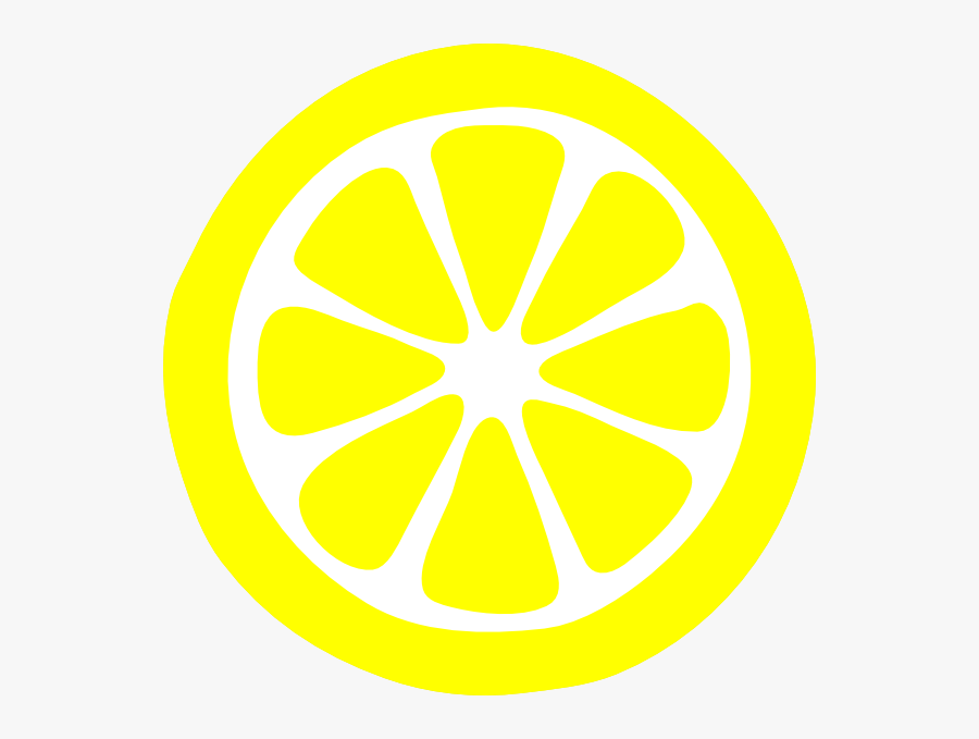 Transparent Background Lemon Slice Clipart, Transparent Clipart