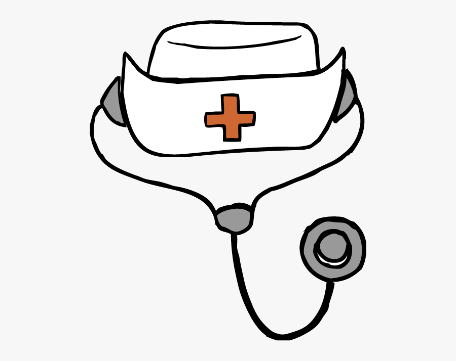 Transparent Registered Nurse Clipart - Nurse Hat Clipart, Transparent Clipart