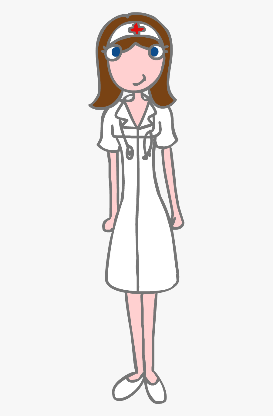 Nursing Nurse Clipart Free Clip Art Image Image - Cartoon Animated Drawing Cute Images Of Nurse, Transparent Clipart