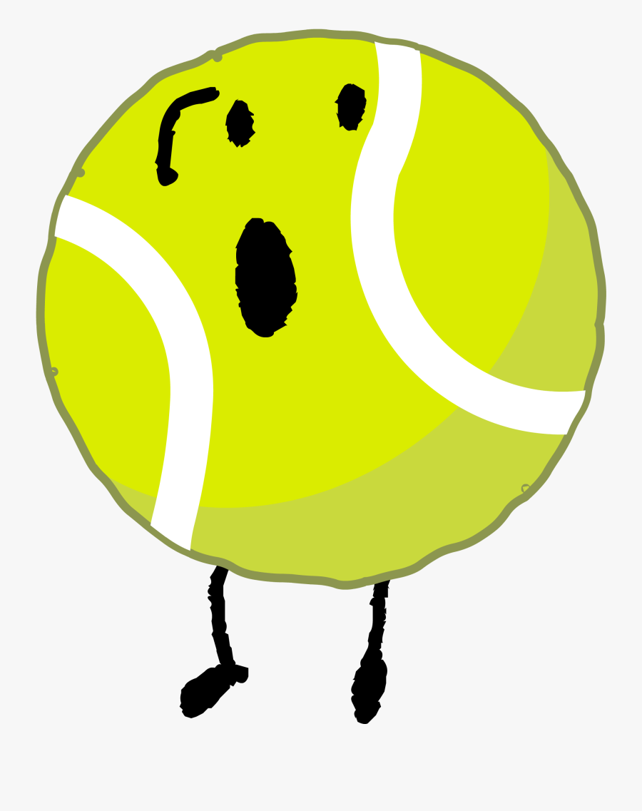 Tennis Ball Clip Art Tennis Ball Clipart Bfb 2 - Bfdi Tennis Ball Sleep, Transparent Clipart