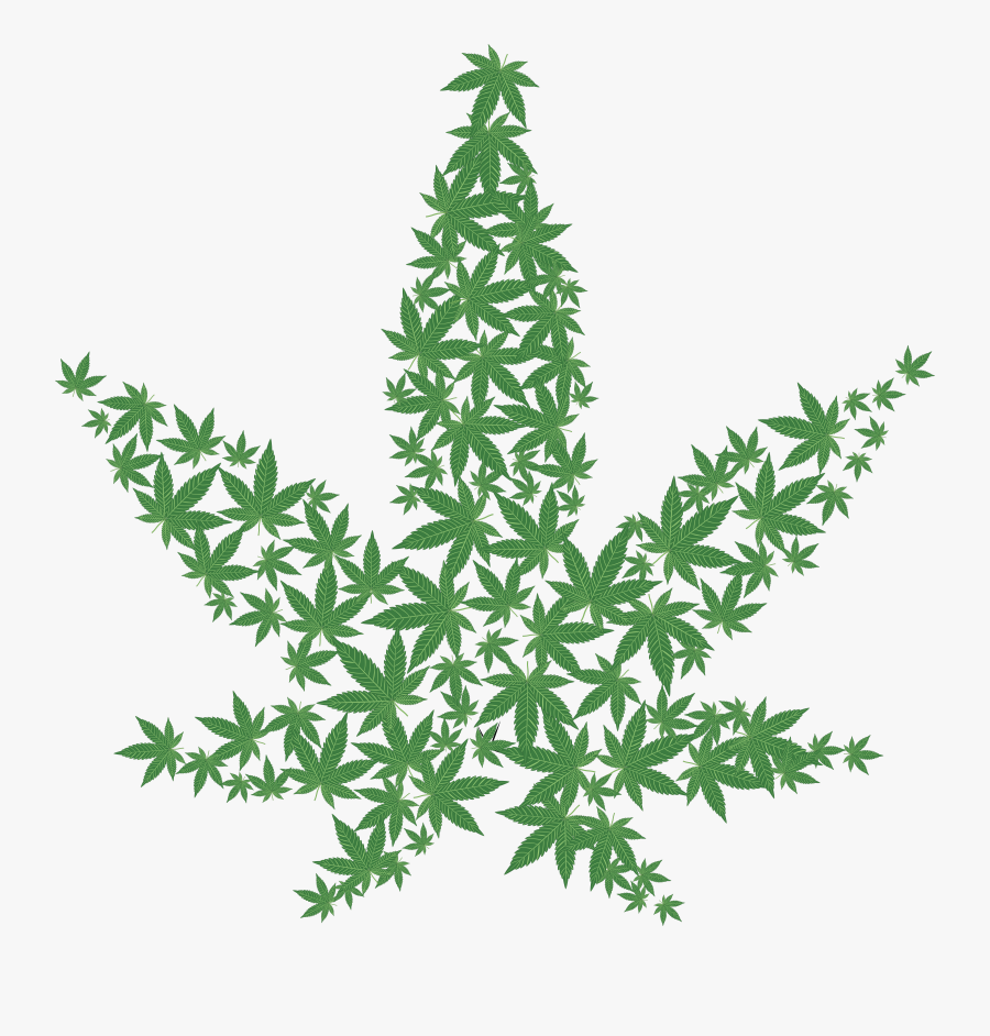 Weed Leaf, Pot Cannabis Marijuana Leaf Png Iloveimg - Free Svg Marijuana Leaf, Transparent Clipart