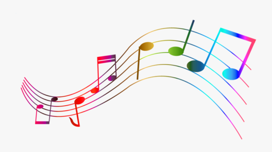 Free Png Download Transparent Colorful Notes Png Images - Colorful Music Notes Transparent, Transparent Clipart