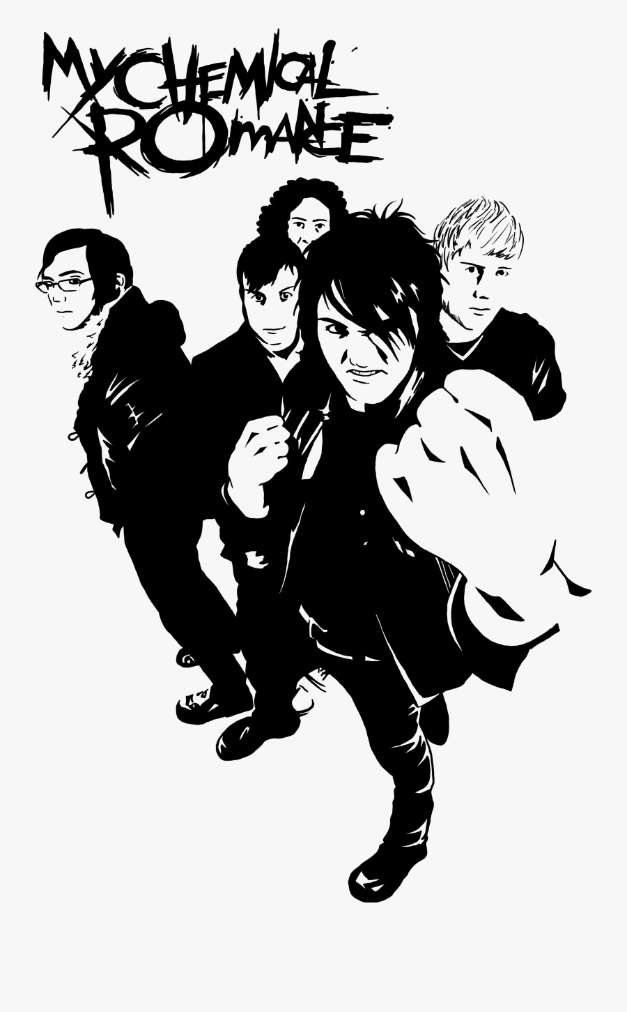My Chemical Romance Png Clipart Background - My Chemical Romance Wallpaper Iphone, Transparent Clipart