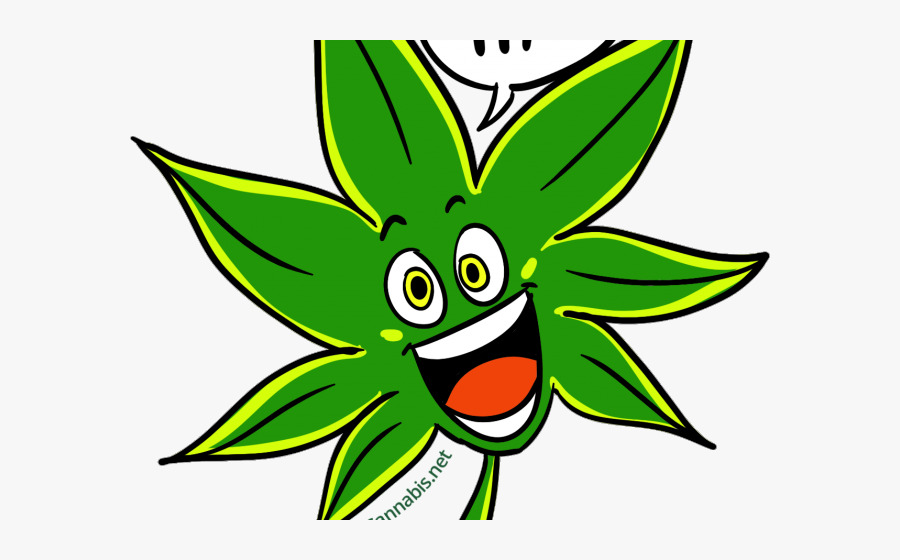 Transparent Weed Clipart - Cartoon Kush, Transparent Clipart