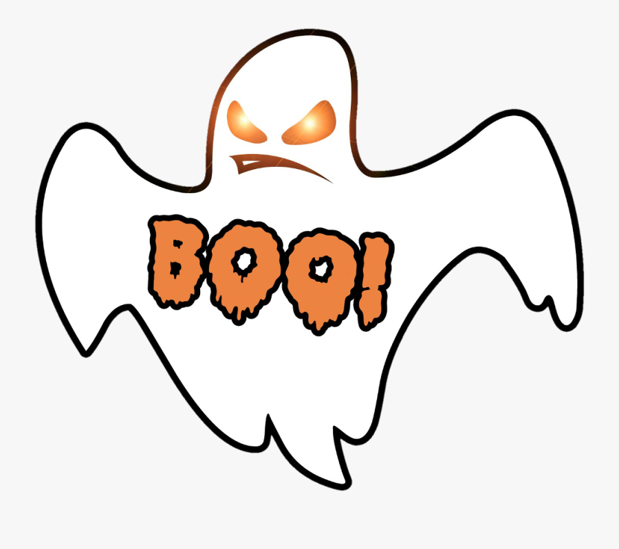 Boo Clipart Scary, Transparent Clipart