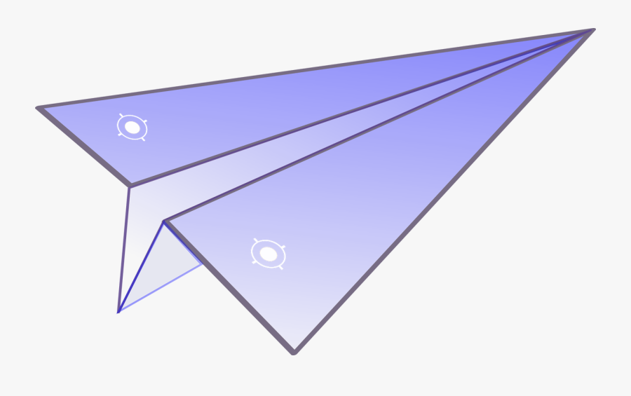 Paper Plane, Transparent Clipart