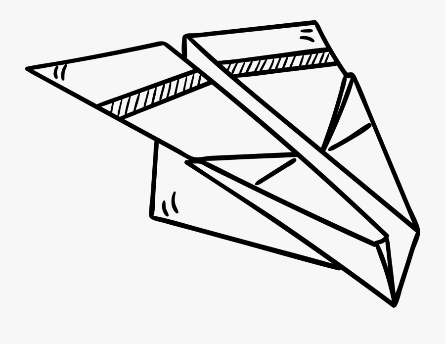 Airplanes Drawing At Getdrawings - Cargo Paper Airplane Design, Transparent Clipart