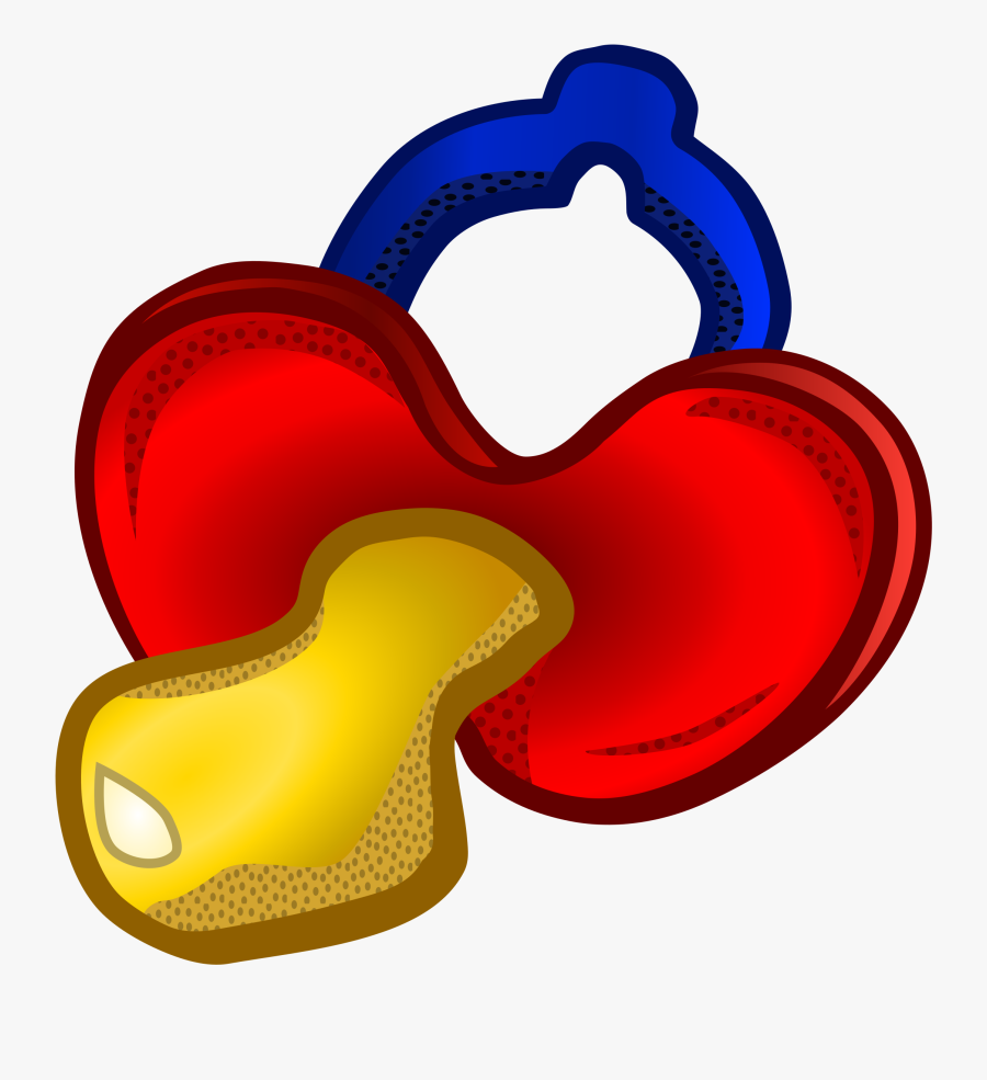 Heart,love,pacifier - Sut Tegning, Transparent Clipart