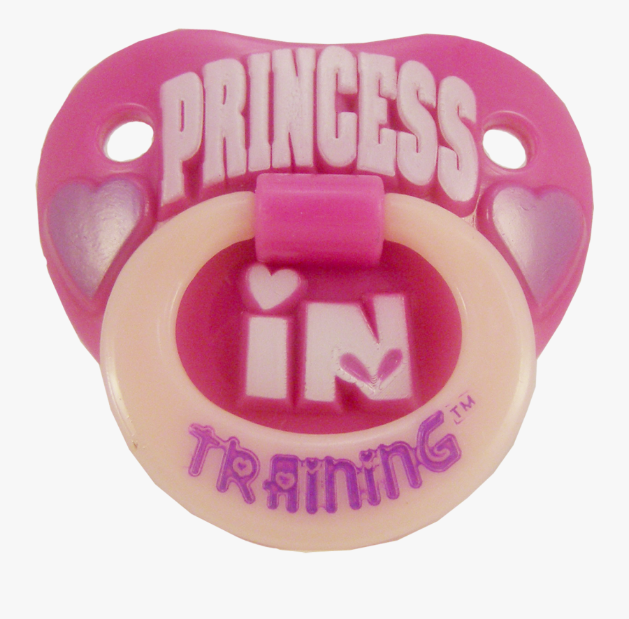 90012 Princess In Tr - Pacifier Transparent, Transparent Clipart