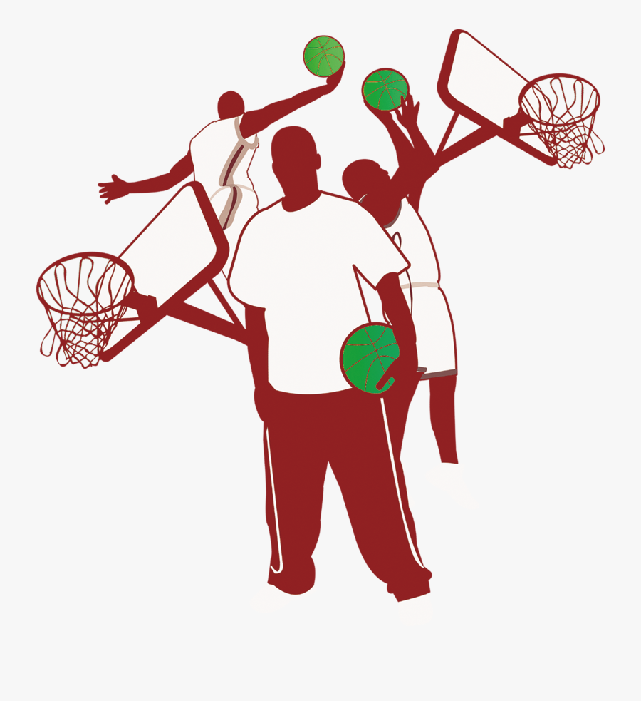 Basketball Silhouette Sport - Basketball Vector, Transparent Clipart