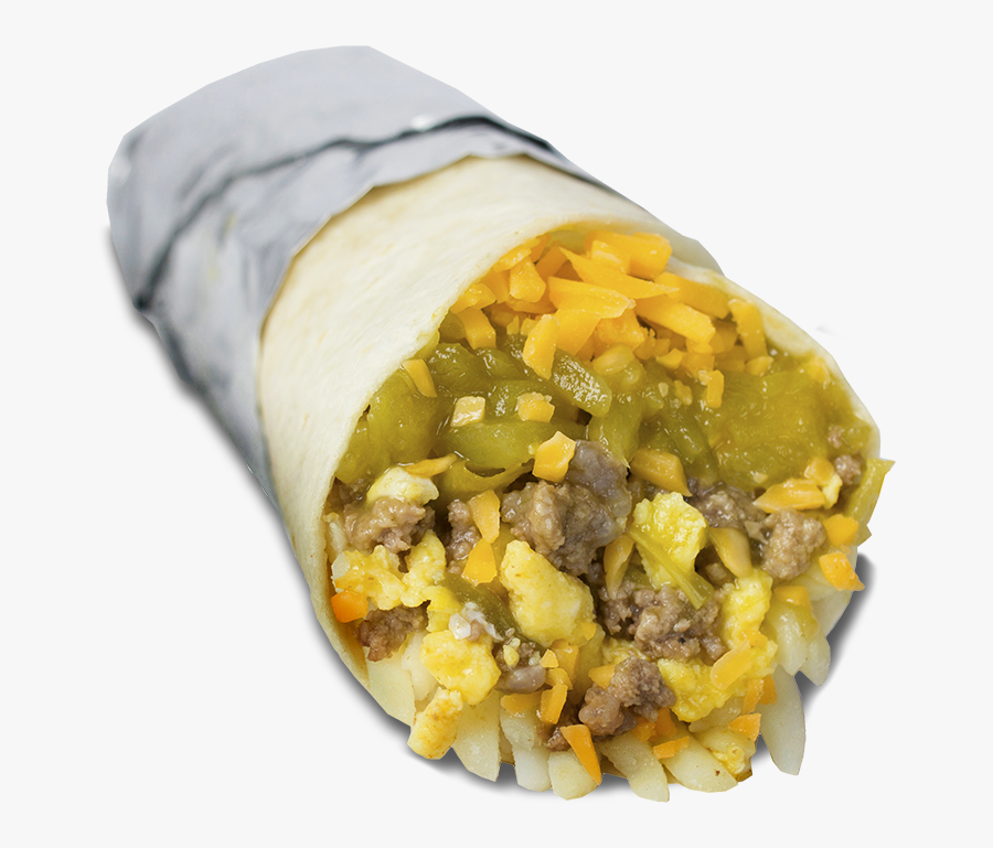 Green Chili And Cheese Burrito, Transparent Clipart