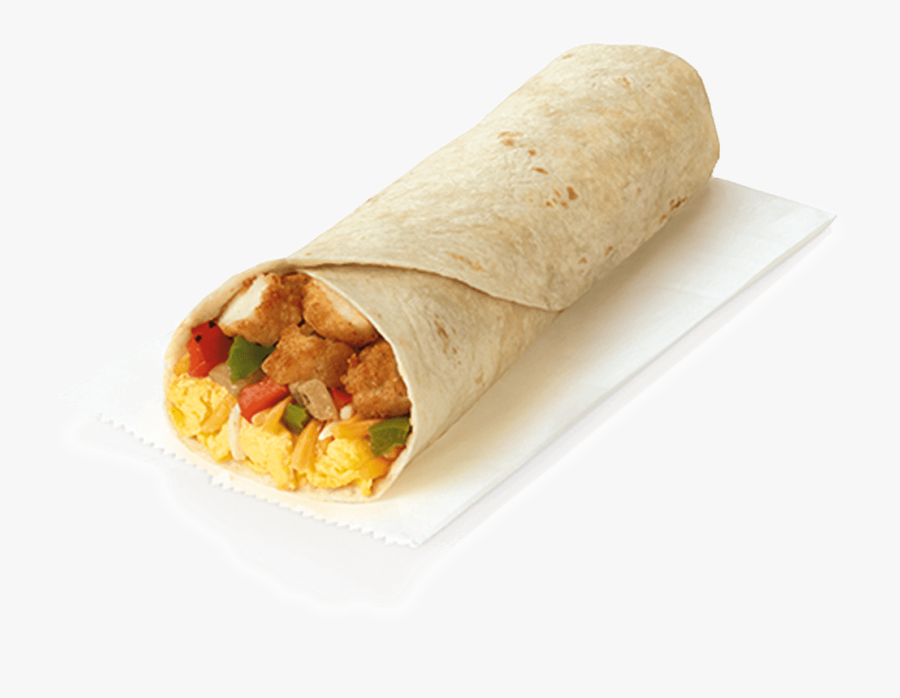 Transparent Burrito Clipart - Breakfast Burrito Chick Fil, Transparent Clipart