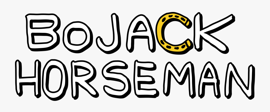 Bojack Horseman Logo, Transparent Clipart