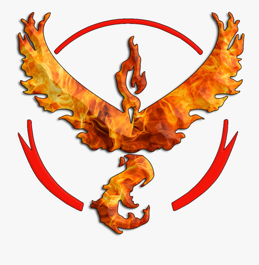 Team Valor Symbol Needed More Flames [free Use] Clipart - Pokemon Go Team Valor Logo, Transparent Clipart
