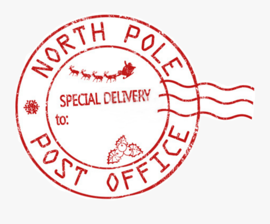 #northpole #santa #santastamp #stamp #northpolepost - Circle , Free ...