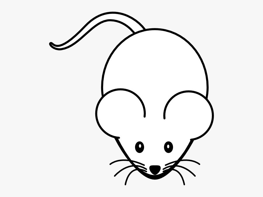 Cartoon Mouse Face Easy, Transparent Clipart