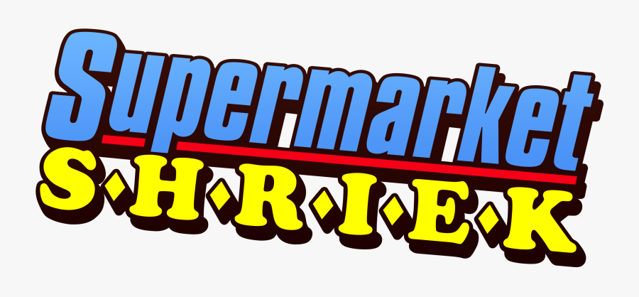 Supermarket Shriek Logo, Transparent Clipart