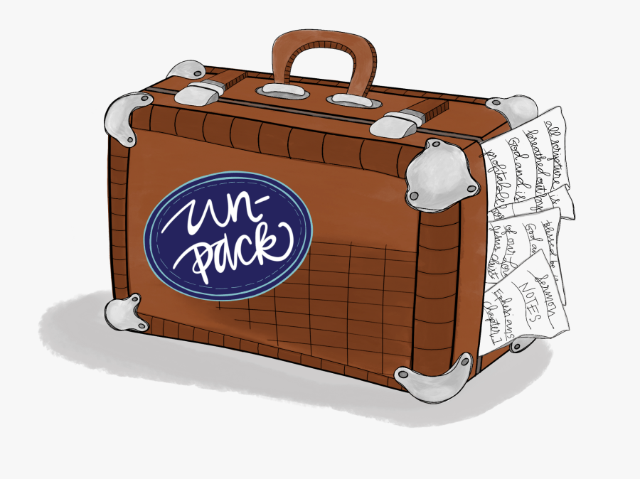 Traveling Clipart Doodle - Picnic Basket, Transparent Clipart