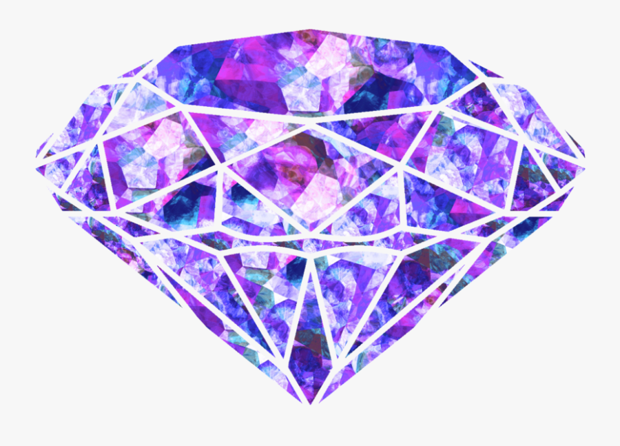Transparent Diamond Clip Art - Transparent Purple Diamond Png, Transparent Clipart