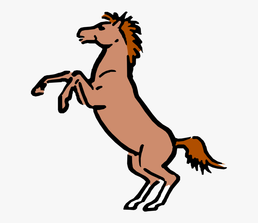 Cartoon Equine Horse Image - Cartoon Horse, Transparent Clipart