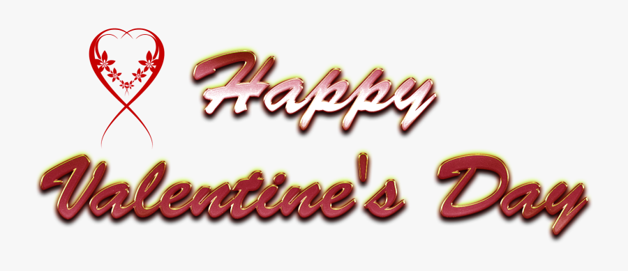 Happy Valentines Day Png Photos - Emblem, Transparent Clipart