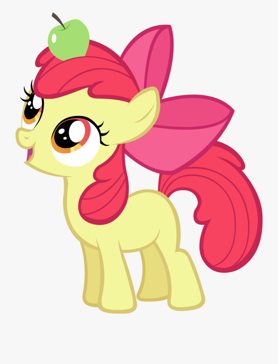 Paper Craft Alluring My Little Pony Apple 19 Latest - Mlp Apple Bloom, Transparent Clipart