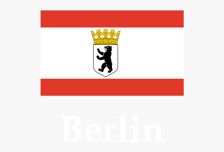 Flag Tote Bag Featuring The Digital Art Berlin, Germany - Flag Of Berlin, Transparent Clipart