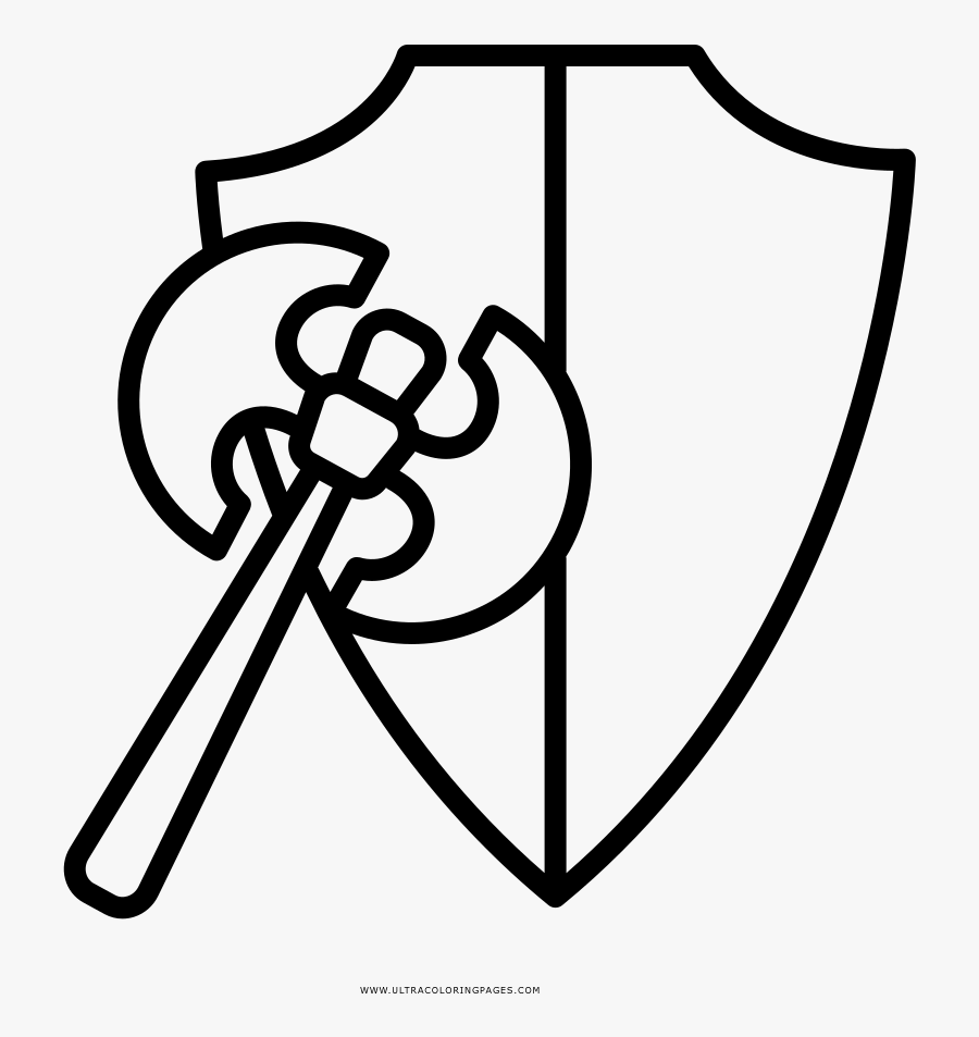 Armor Coloring Page - Emblem, Transparent Clipart