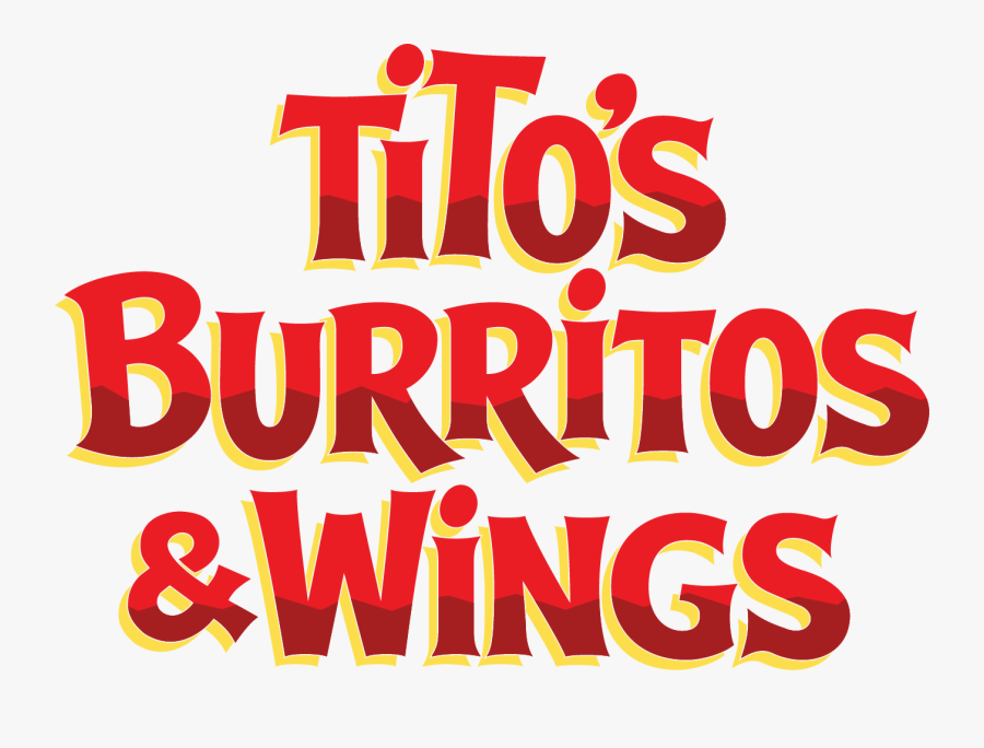 Tito's Burritos Logo, Transparent Clipart