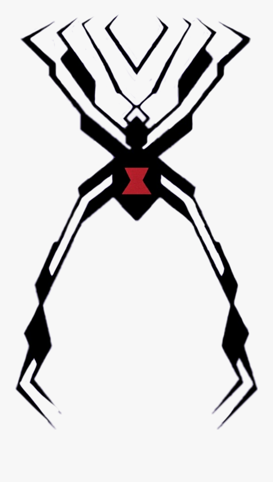 Overwatch Widowmaker Spider Clipart , Png Download - Overwatch Widowmaker Back Tattoo, Transparent Clipart