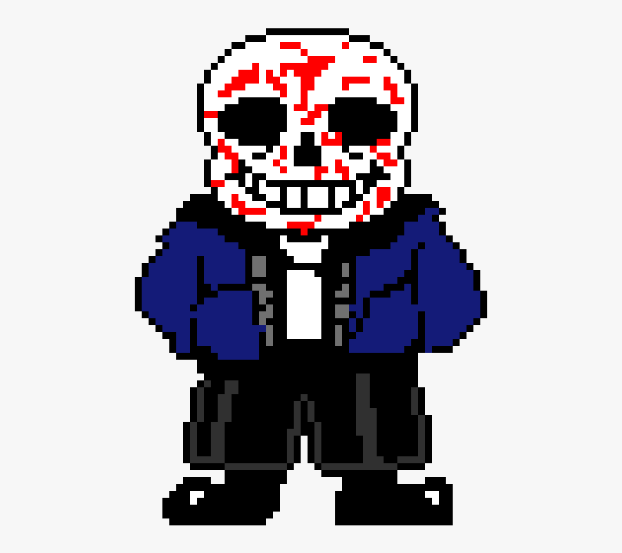 Nightmare Sans Pixel, Transparent Clipart