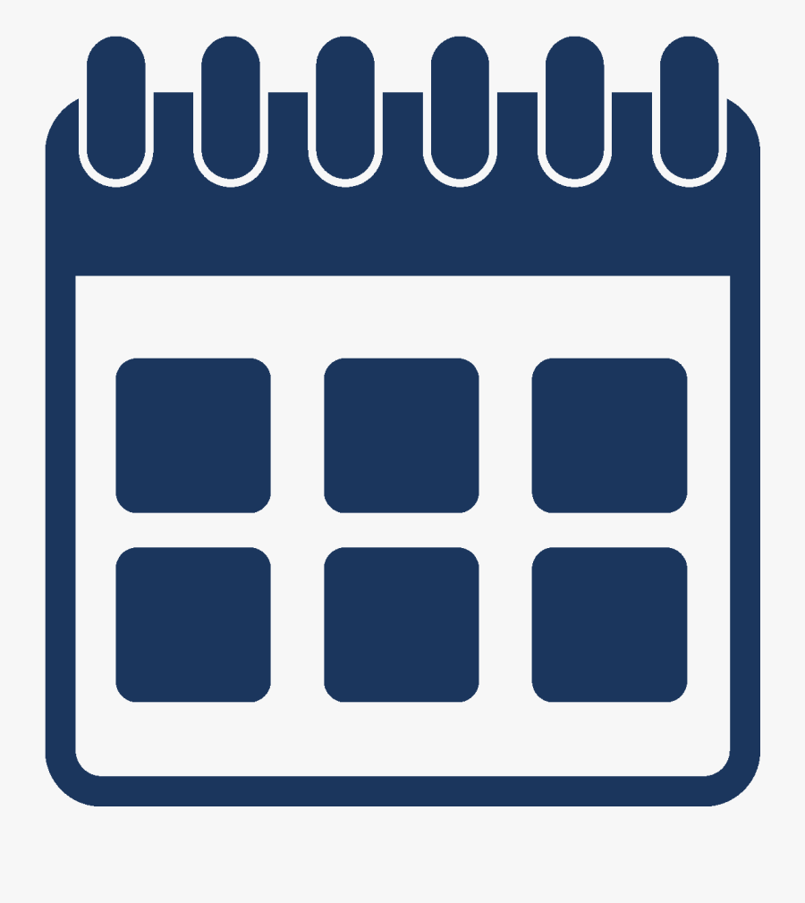 Vector Icono Png Calendario, Transparent Clipart