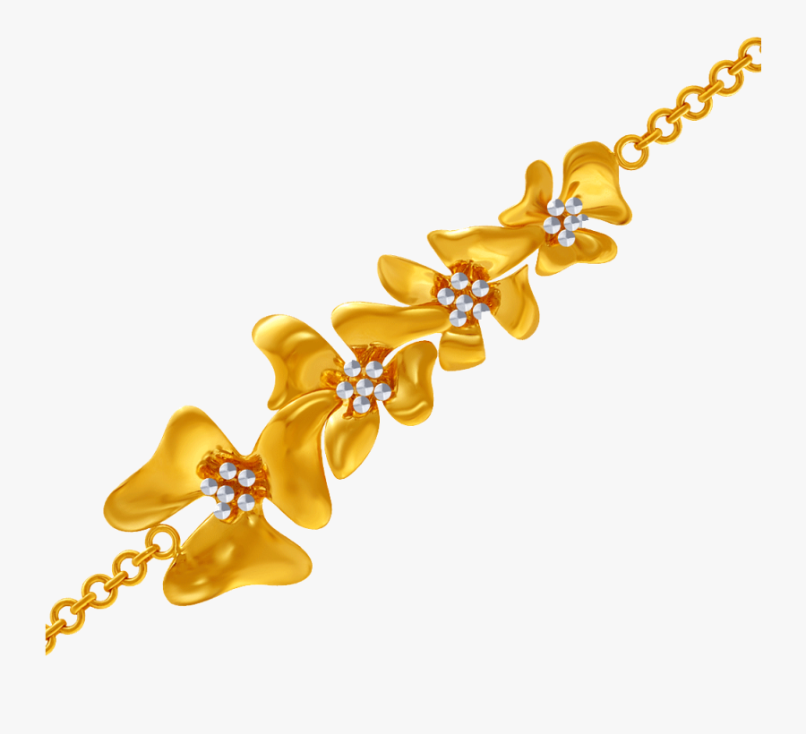 10kt Yellow Gold Bracelet For Women - Necklace, Transparent Clipart