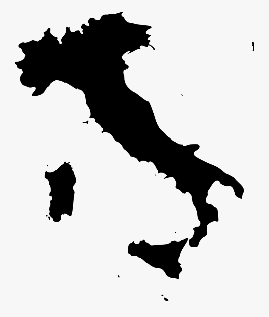Italy Royalty-free Vector Map - Italy Map Free Vector, Transparent Clipart