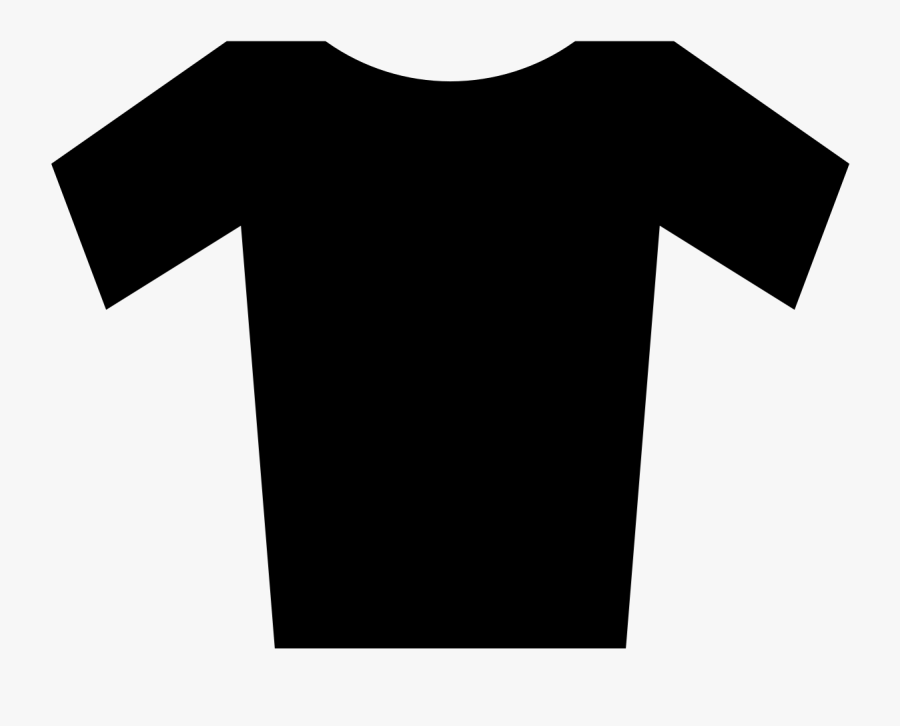 Tshirt Svg Full Black Clip Art Freeuse Stock - Black T Shirt Clip Art, Transparent Clipart
