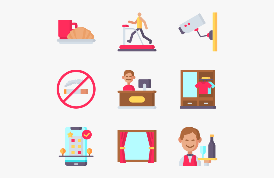Hotel Service - Meeting Room Icon Png, Transparent Clipart