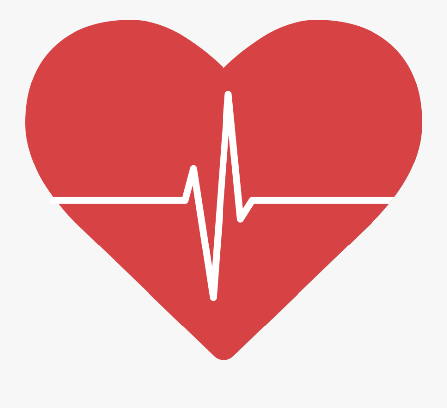 Heart Beat Logo Png, Transparent Clipart