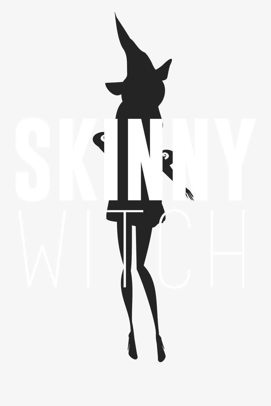 Skinny Witch Prosecco - Illustration, Transparent Clipart