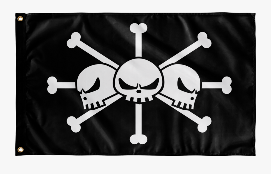 Flags Wall Flag - One Piece Pirates Flag, Transparent Clipart