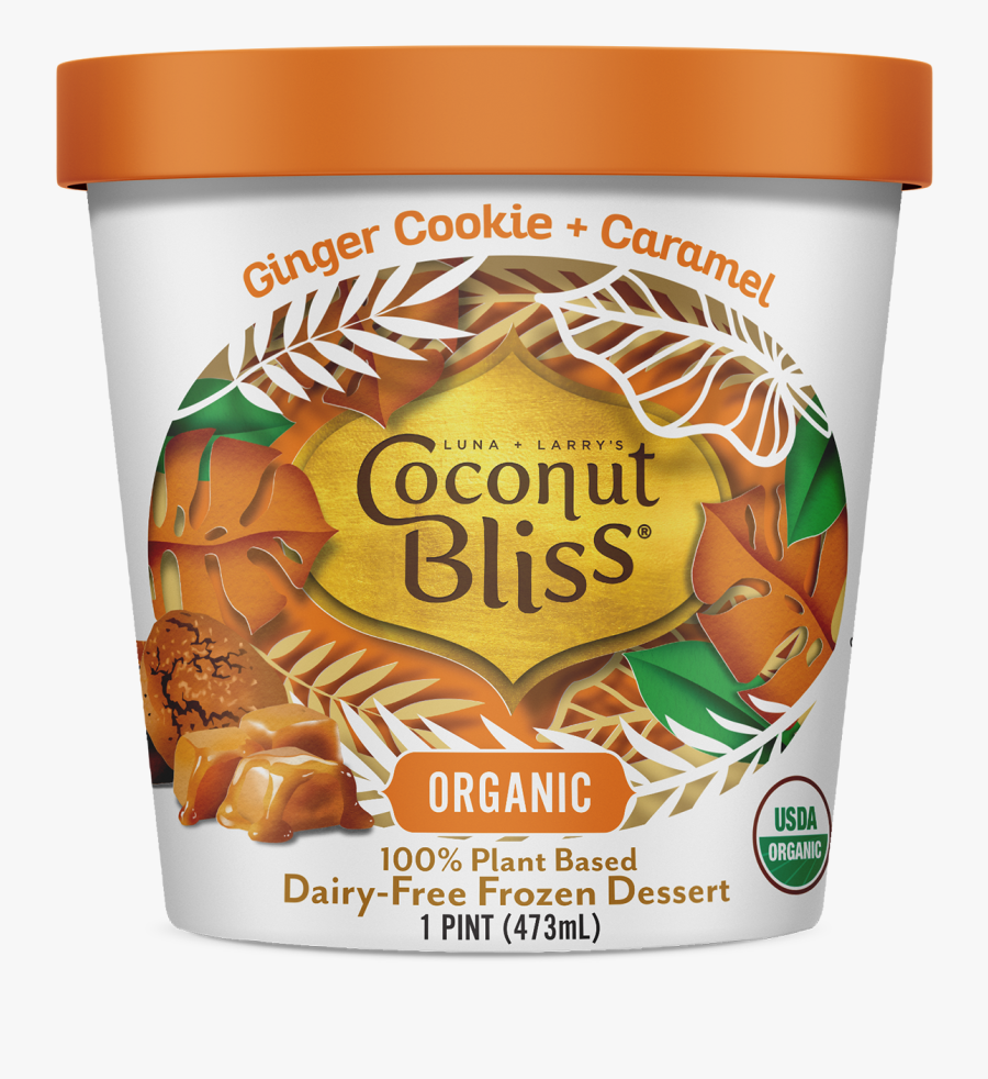 Coconut Bliss Vegan Ice Cream - Coconut Bliss Sweet Cherry Amaretto, Transparent Clipart