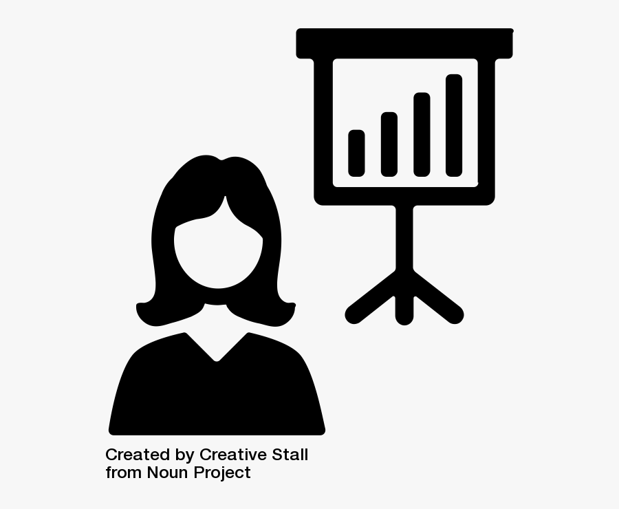 Business Woman Icon - Icon, Transparent Clipart