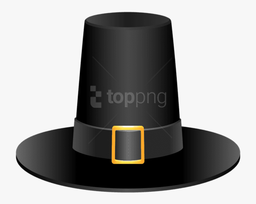 Pilgrim Hat Transparent Background - Free Vector Pilgrim Hat, Transparent Clipart