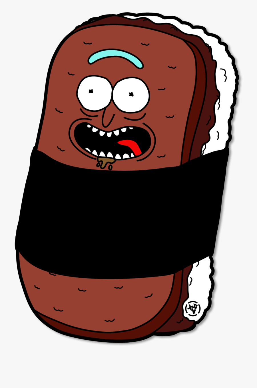 Image Of Teriyaki Rick - Illustration, Transparent Clipart