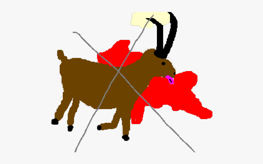 Dead Goat Png, Transparent Clipart