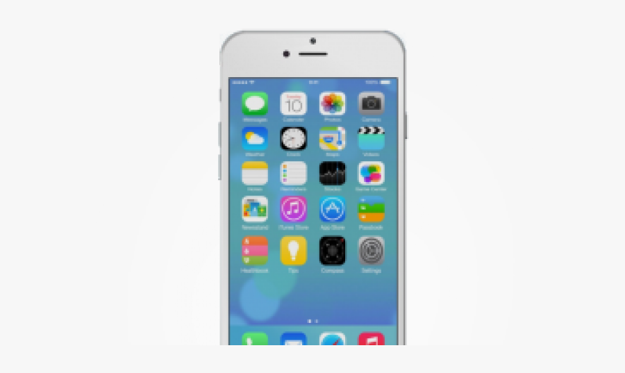 Apple Iphone Clipart Transparent Background - Apple Iphone 6 Png, Transparent Clipart