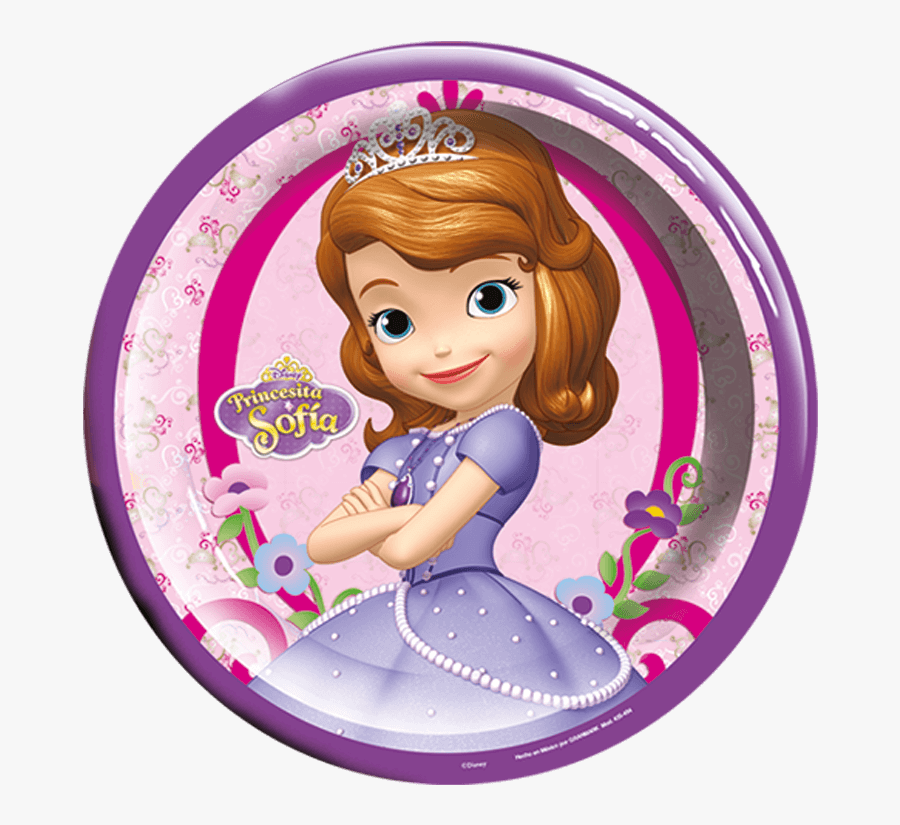 Transparent Princesa Sofia Amigos Png - Princess Sofia Round, Transparent Clipart