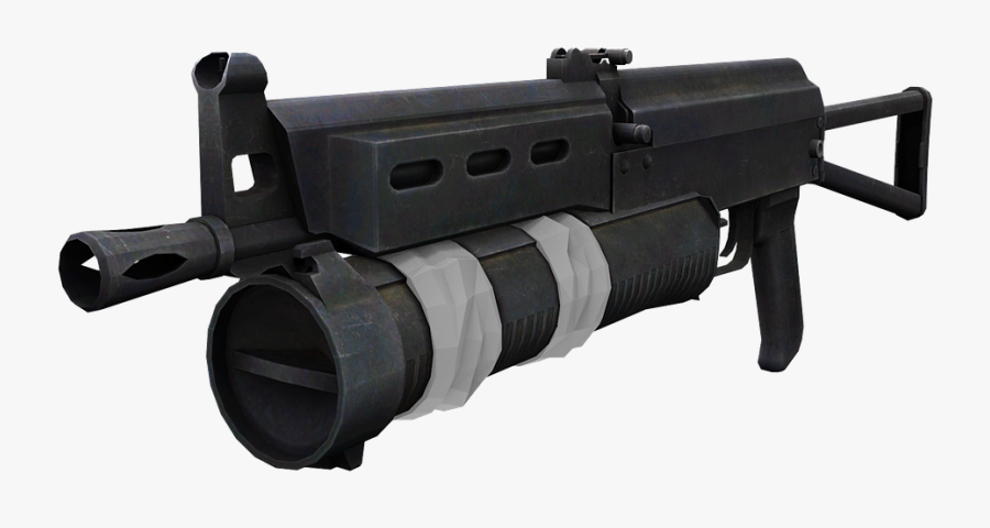 Gun,assault Instrument,rifle,laser Guns - Gun 3d Render, Transparent Clipart